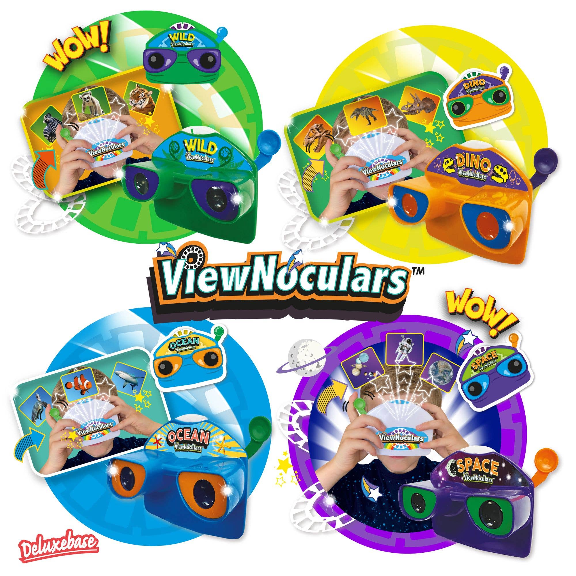 ViewNoculars - Retro Slide Viewer - Ocean Toy