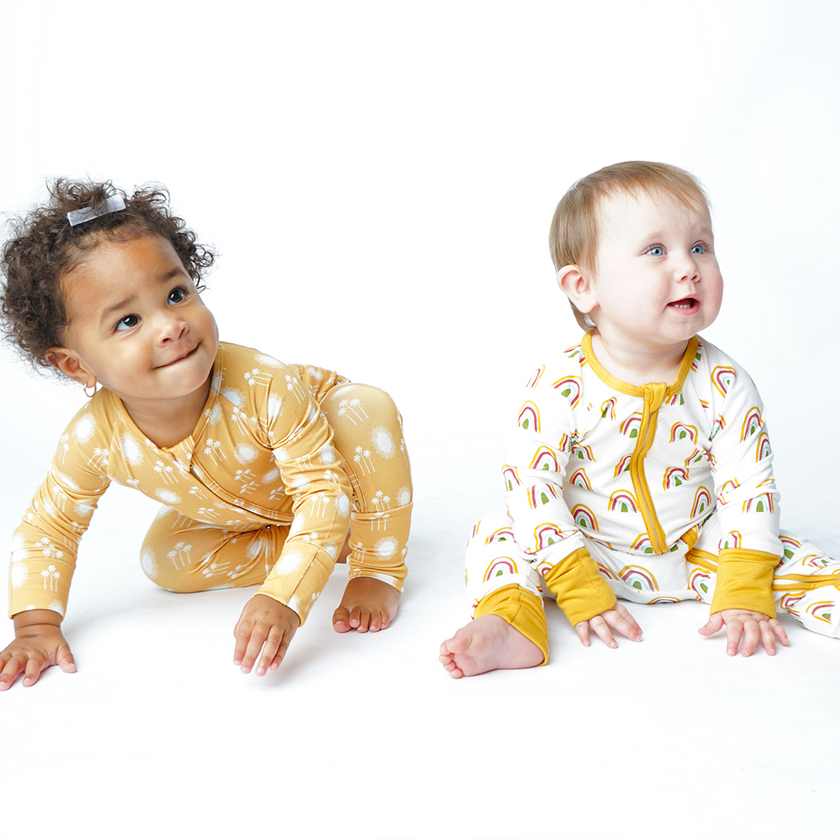 Sunny Days Bamboo Pajamas Baby Pajamas Baby Clothes