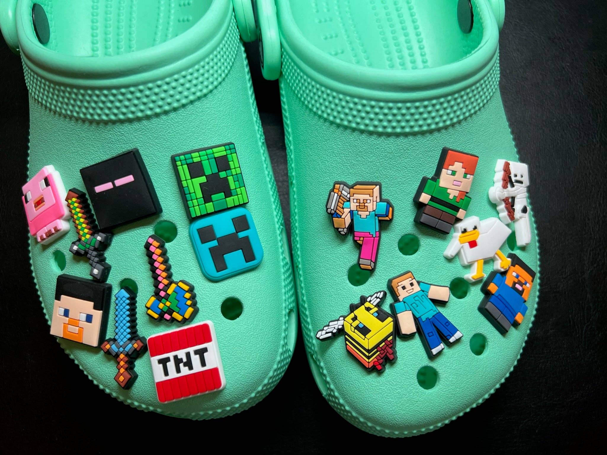 Minecraft Shoe Charms