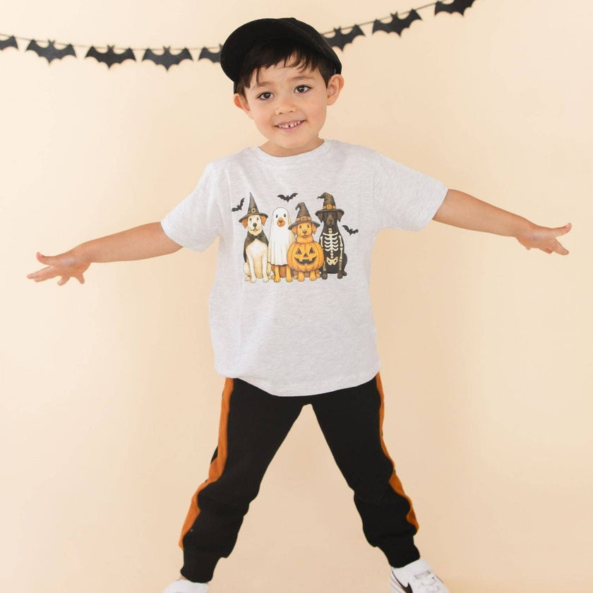 Halloween Puppies Short Sleeve T-Shirt - Boys Clothing
