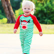 Baby Toddler Boys Rudolph Reindeer Christmas Romper Unisex