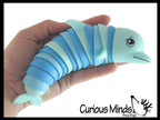 Dolphin Fidget Toy - Large Wiggle Articulated Jointed Moving