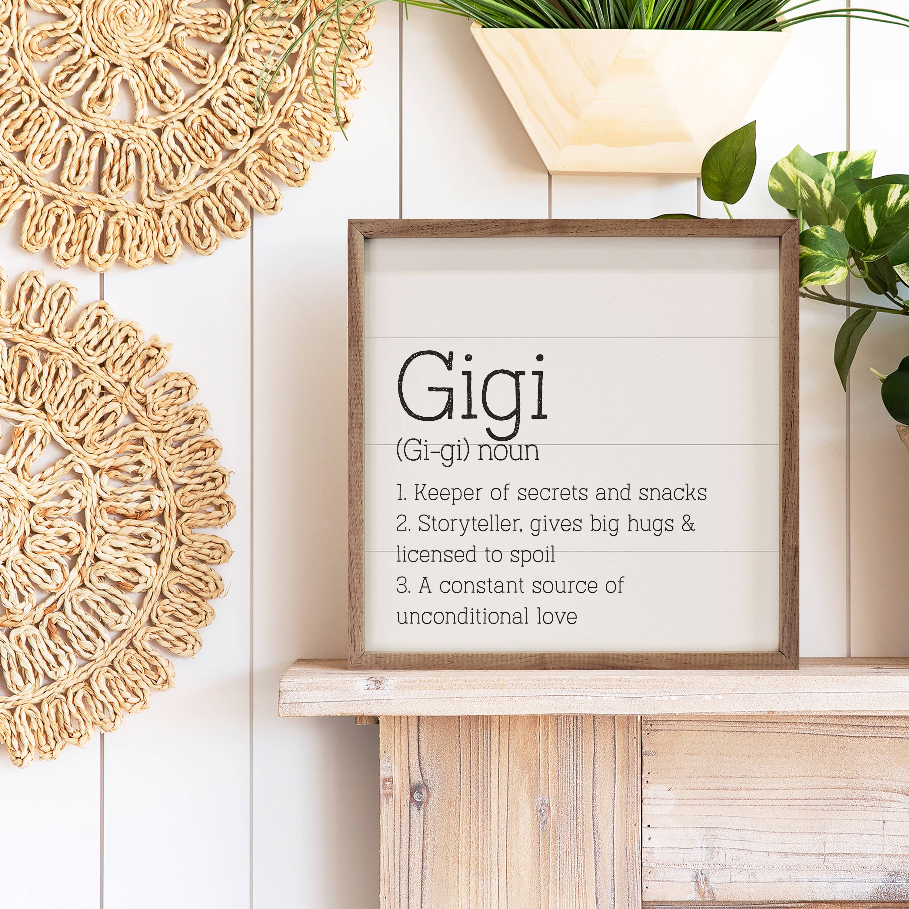 Gigi Definition Sign