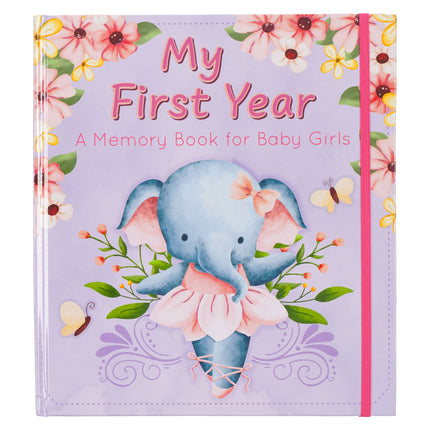 Preserve the precious memories of your baby girls' first year with the My First Year Hardcover Memory Book for Baby Girls. Cherish these treasured moments for years to come as you lovingly document the special milestones and unforgettable moments of her early life.