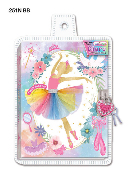 Stylish Journals with Lock. Contain: 1 Diary 1 Lock 2 Keys
