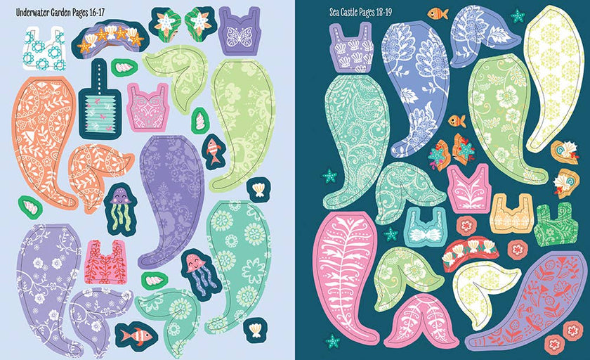 My Sticker Dress-Up: Mermaids Activity Book