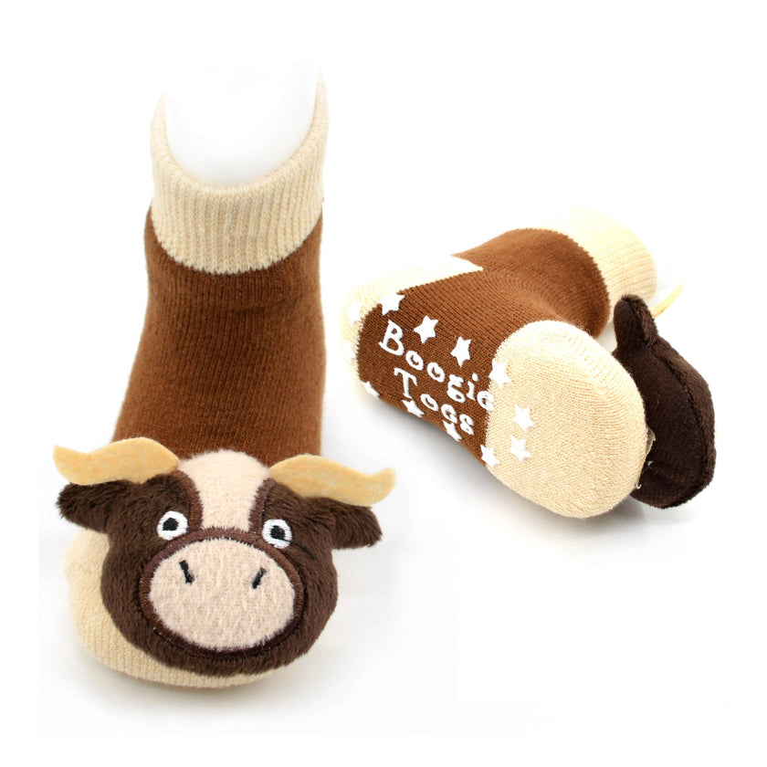 Baby Bull Boogie Toes Rattle Socks