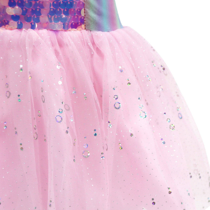 Mermaid Dress with Tail 5-6T