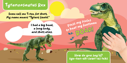Dinosaurs- Touch and Feel Sound Book