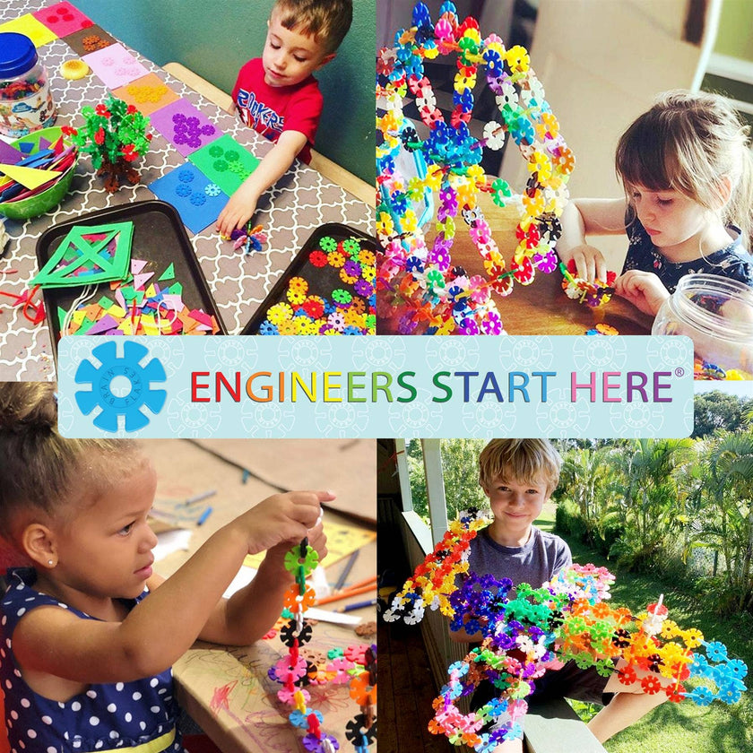 15 in 1 Brain Flakes Building Instructions For Beginners | PRINTED BOOK