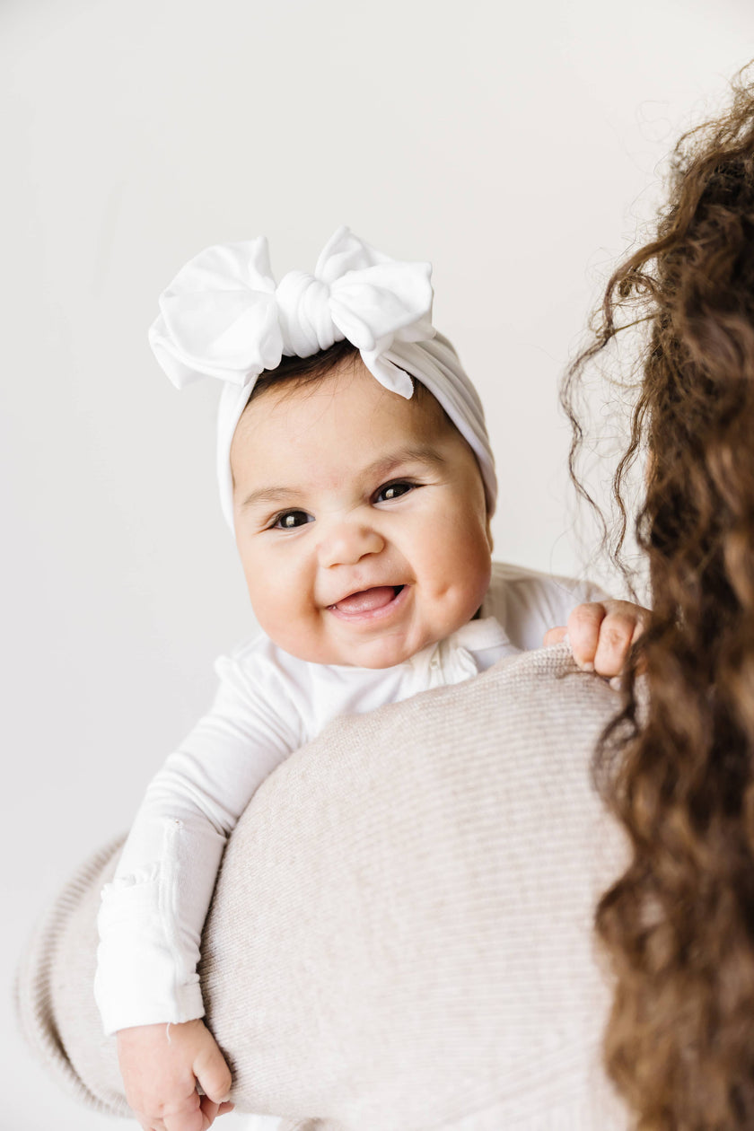 Baby Bling® FAB-BOW-LOUS® soft nylon bow headband