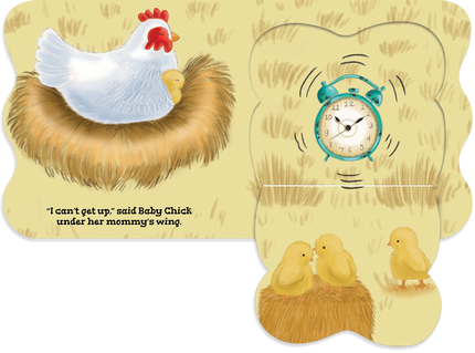 Mornings on the Farm - Chunky Lift the Flap Board Book
