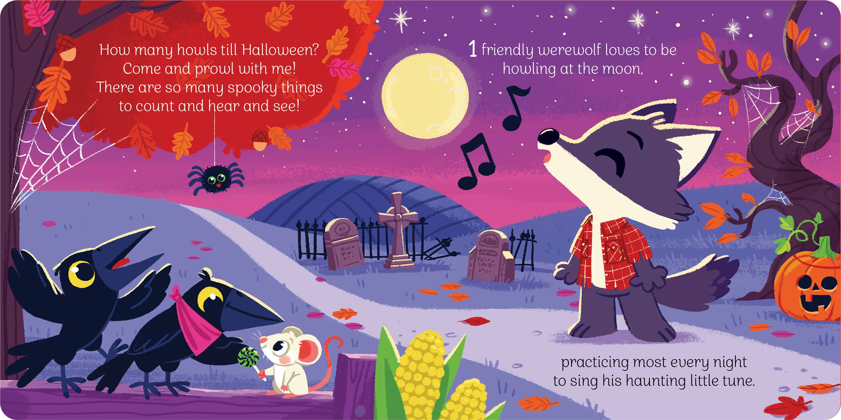 How Many Howls Till Halloween? Book