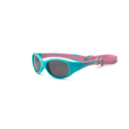 Explorer Flexible Frame Sunglasses for Toddlers 2+: Blue/Light Blue