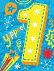 Yippee! 1 Foil Gift Enclosure