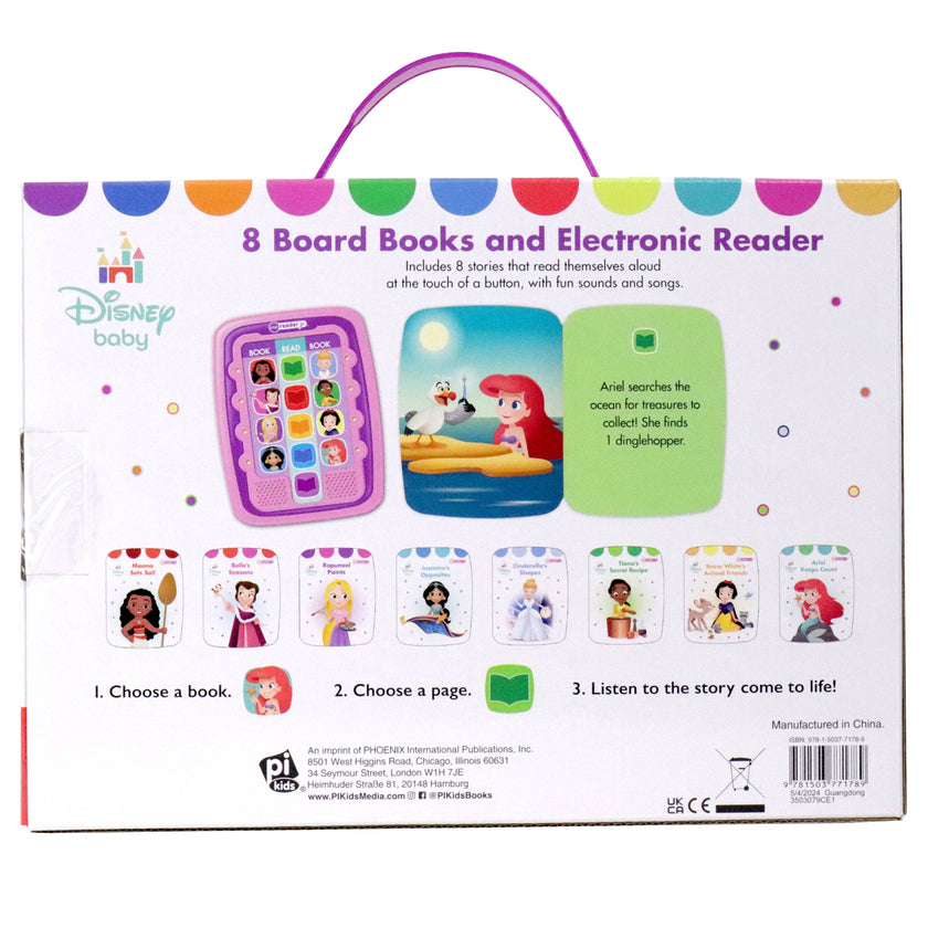 Disney Baby: Disney Princess Me Reader Jr Sound Book Set