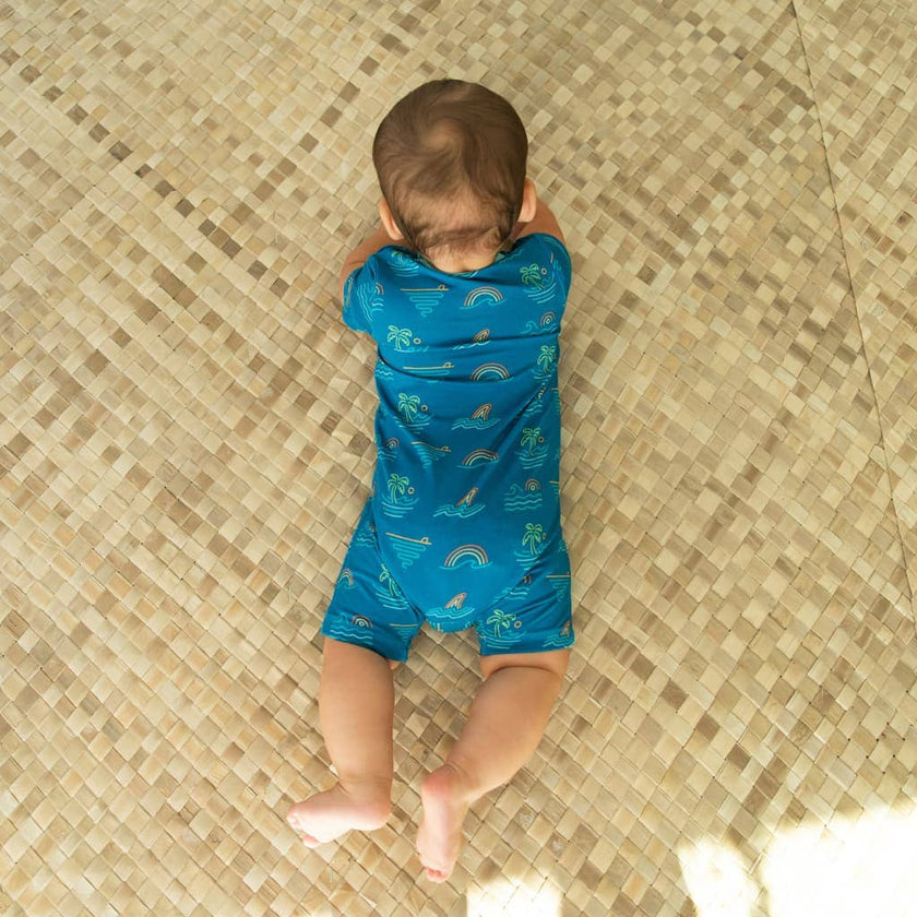 Tropical Daydream Shortie Bamboo Romper