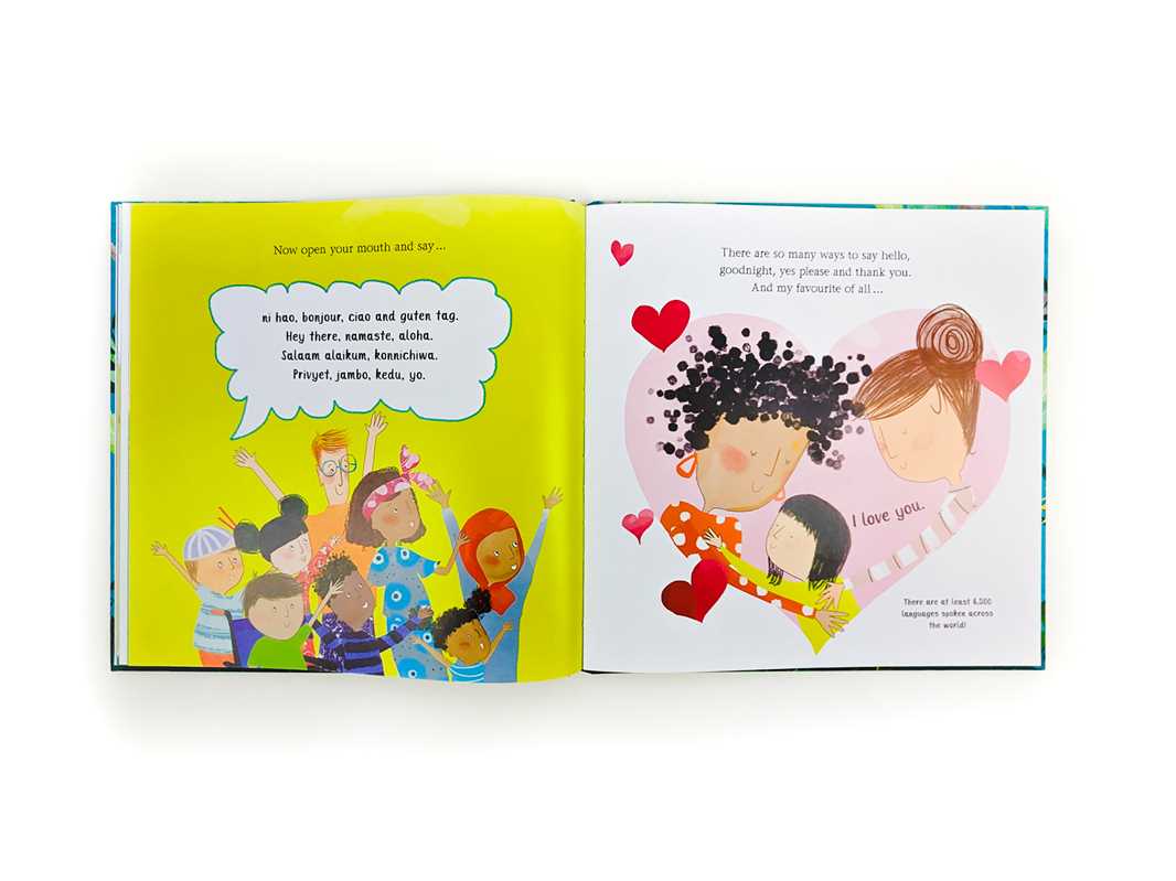 World For Me and You Hardcover Book