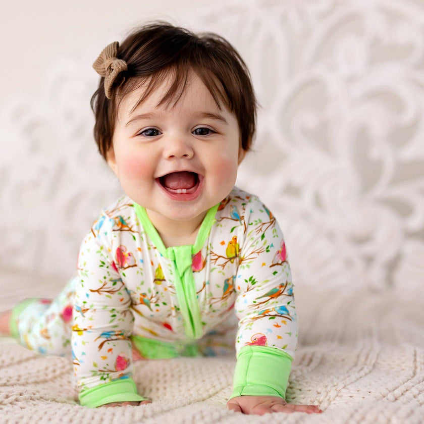 Love Birdees Bamboo Convertible Footie (NB-24m)