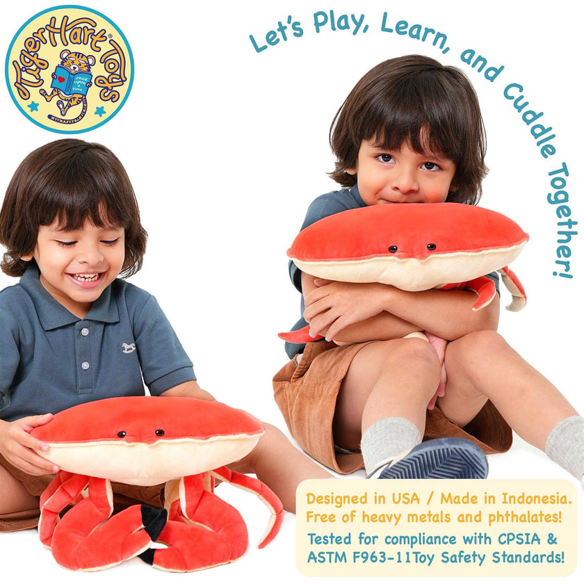 Cora The Crab - 19 Inch Stuffed Animal Plush