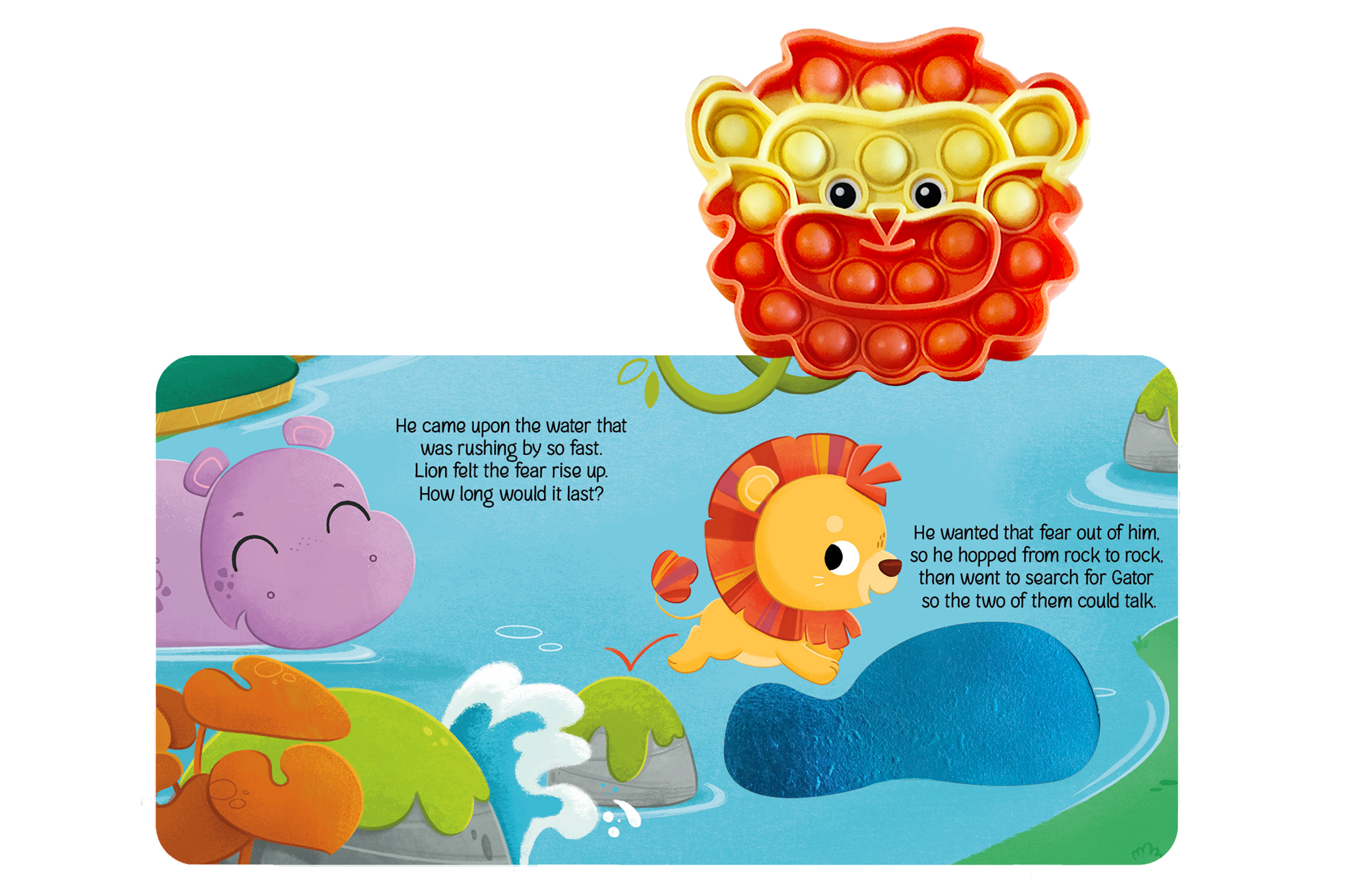 Little Lion - Your Sensory Fidget Friend Board Book