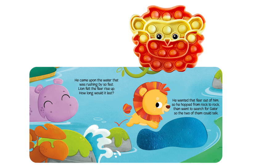 Little Lion - Your Sensory Fidget Friend Board Book