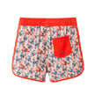Boys Short Sleeve Rashguard Set | Orange Lobster