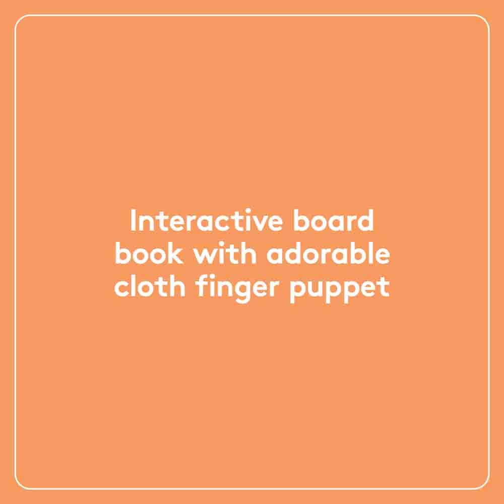 Finger Puppet Board Book- Baby Pumpkin
