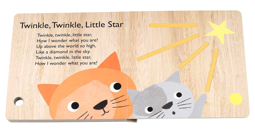Touch and Trace Nursery Rhymes Board Book Hey Diddle Diddle