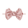 Baby Bling® Satin FAB® Skinny nylon headband with satin bow