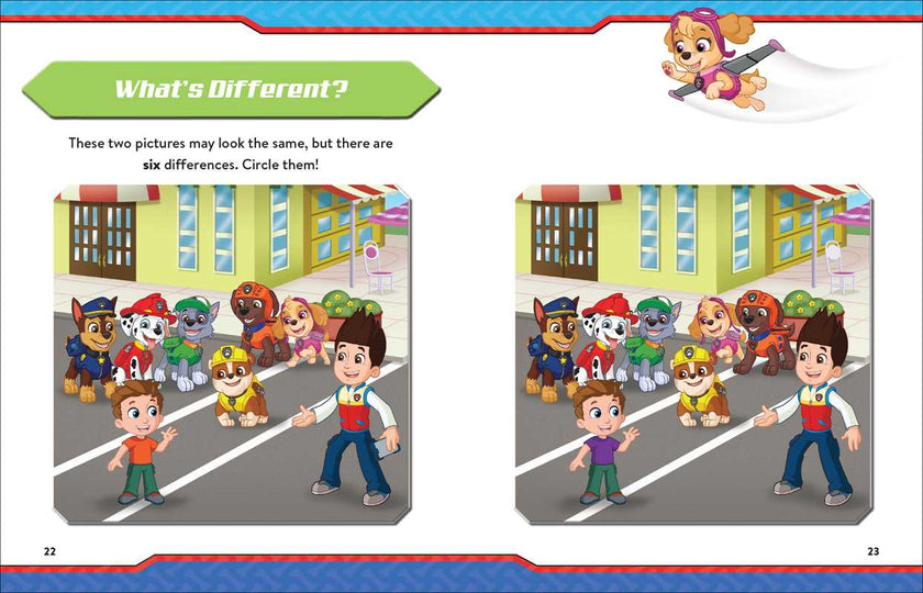 Nickelodeon PAW Patrol: Racing to the Rescue! Book & Magnetic Playset