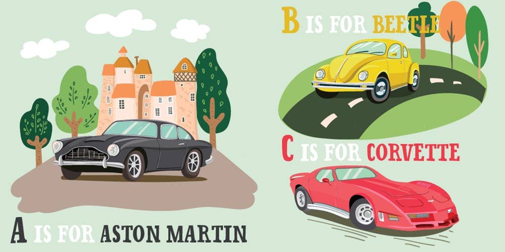 C Is for Car : An ABC Car Primer Board Book