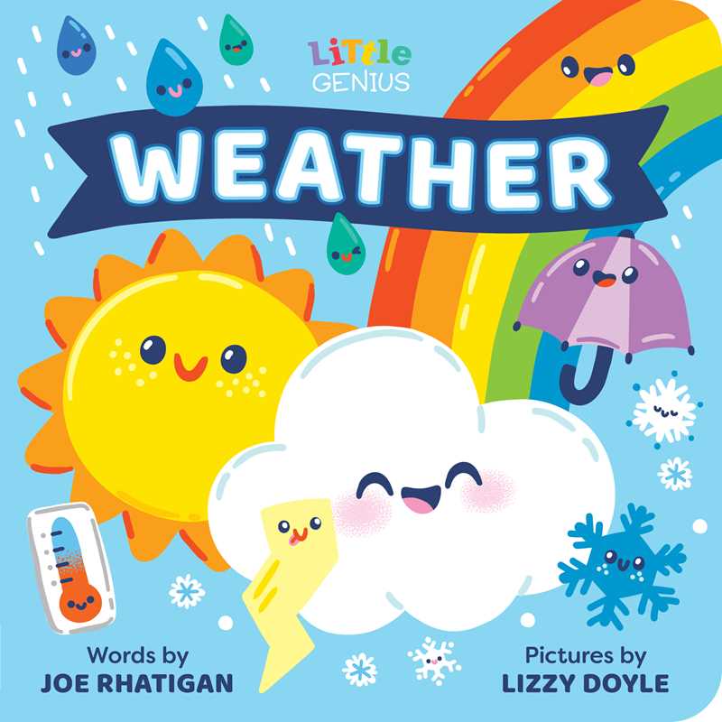 Little Genius Weather Board Book