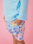 Boys Beach Day Performance Hybrid Swim Trunks