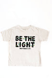 BE THE LIGHT Toddler Washed Graphic Top