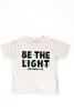 BE THE LIGHT Toddler Washed Graphic Top