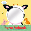Mirror, Mirror: Farm Animals Board Book