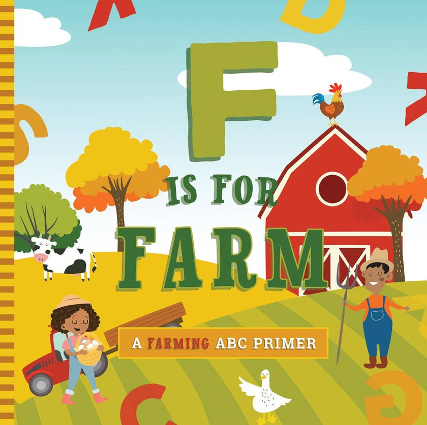 F is for Farm - Kids' Educational Board Book