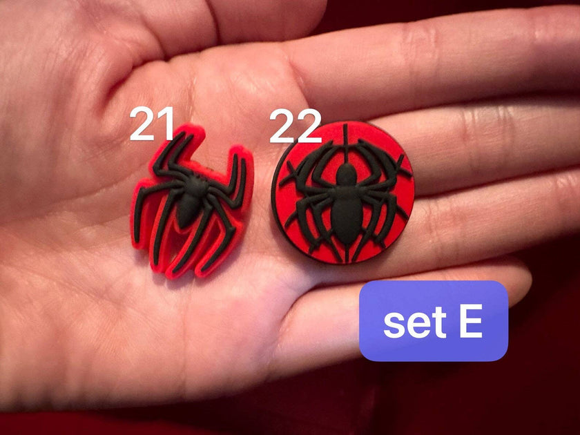 Spiderman Shoe Charms