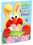 Sesame Street: Guess Who, Easter Elmo! Hardcover Book