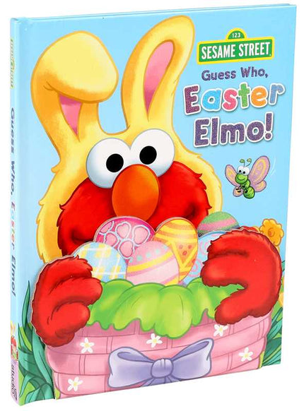 Sesame Street: Guess Who, Easter Elmo! Hardcover Book