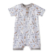 Cottontail Crew Bamboo Easter Shorty Romper for Baby Boys