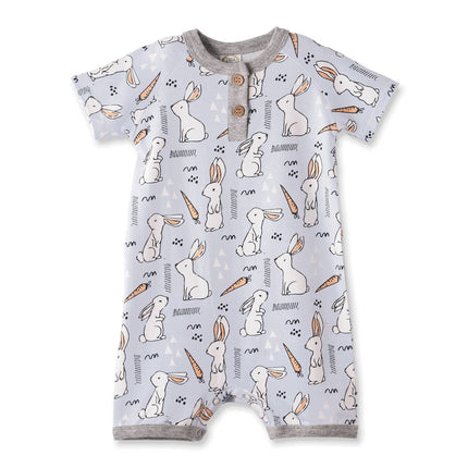 Cottontail Crew Bamboo Easter Shorty Romper for Baby Boys