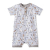 Cottontail Crew Bamboo Easter Shorty Romper for Baby Boys