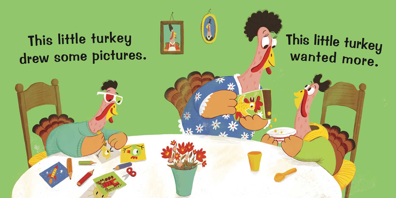 This Little Turkey Board Book