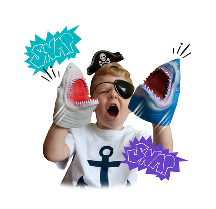 Snap Attack - Shark Hand Puppet