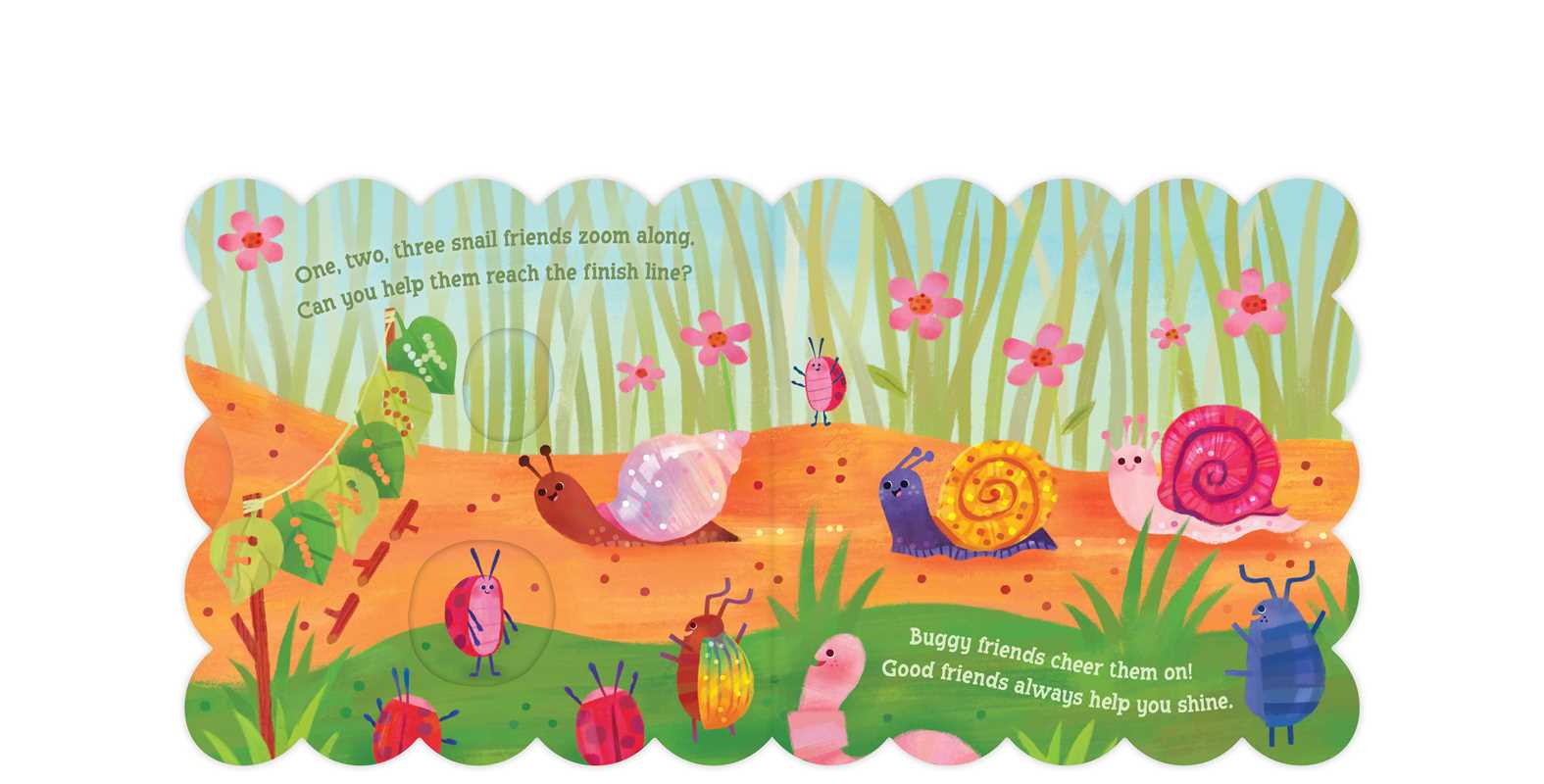 Spring Blooms Board Book
