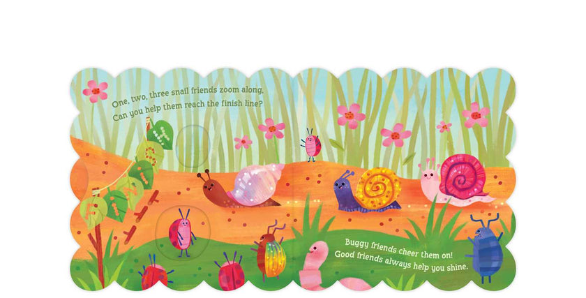 Spring Blooms Board Book