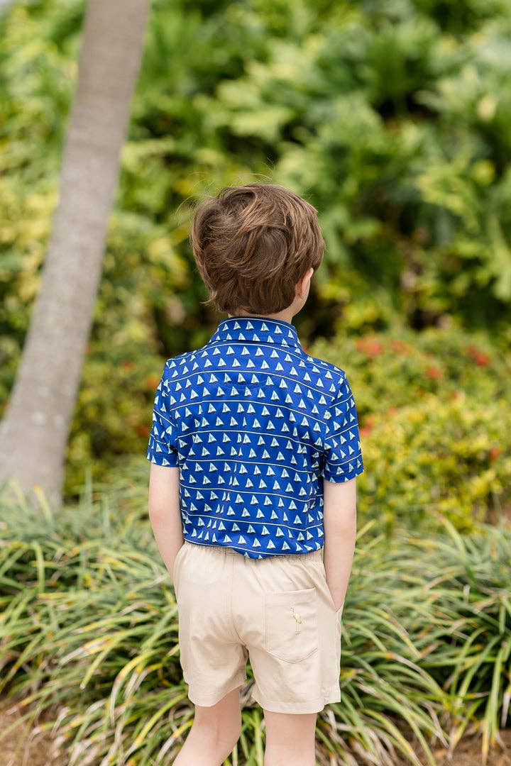 Boys Performance Polo | Set Sail