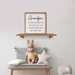 Grandpa Loves Unconditionally Sign